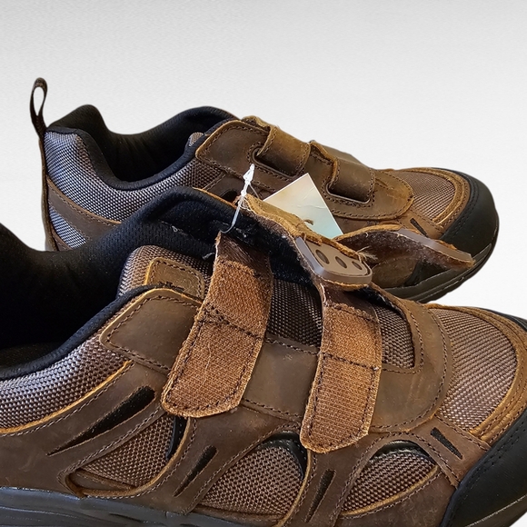 Propet Connelly Strap Shoes Brown Waterproof M5502 Size 8 X(3E) main image 4
